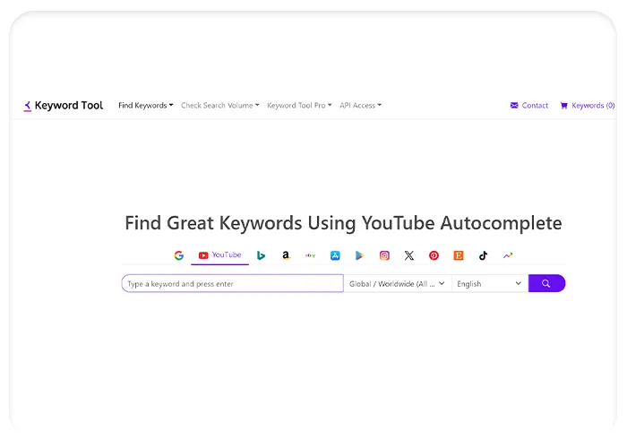 Keyword Tool